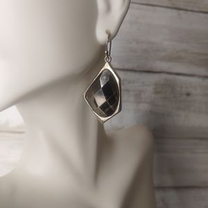 Vintage Pentagonal Drop Earrings